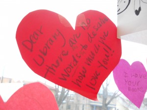 Missoula Public Library "Wall of Love"