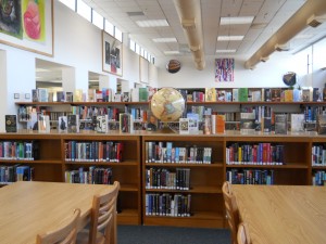 Hellgate High School library