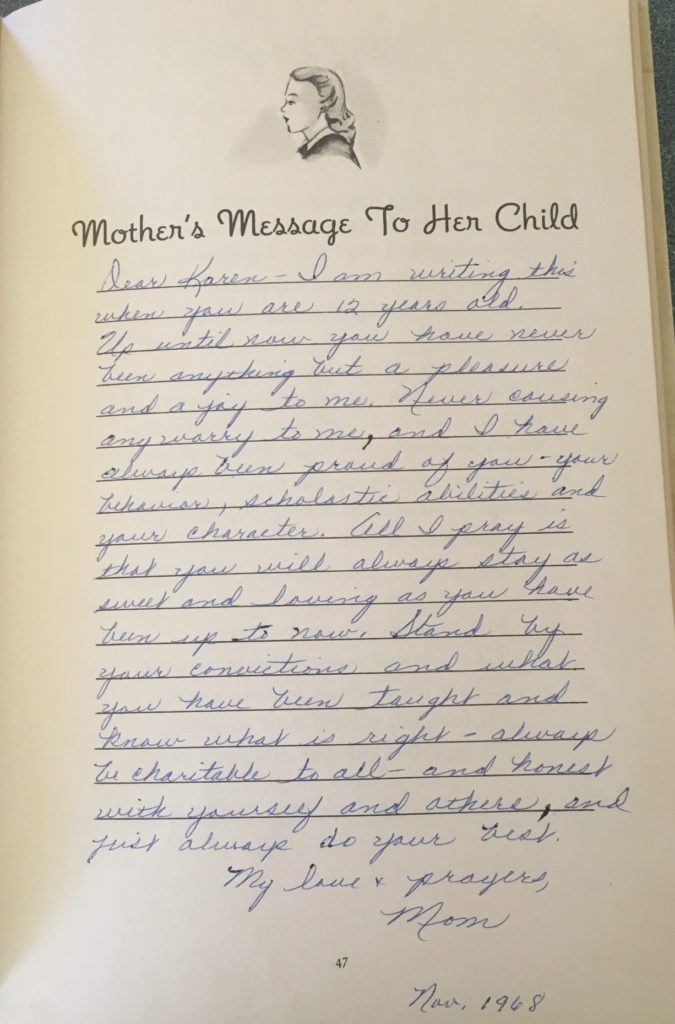 Mother's Message To Her Child 1968