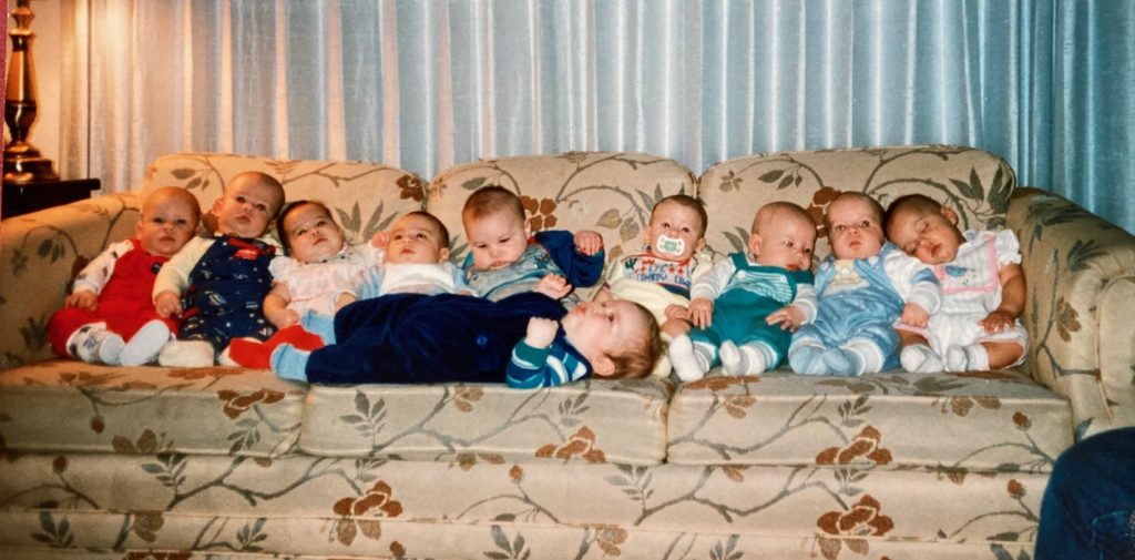 1987 Lamaze class babies