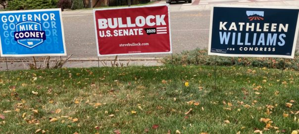 Bullock, Cooney, Williams: Election 2020