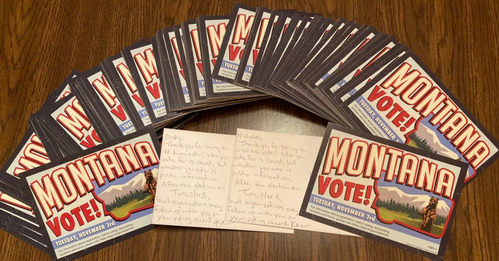 Postcards to Swing States: Montana 2020