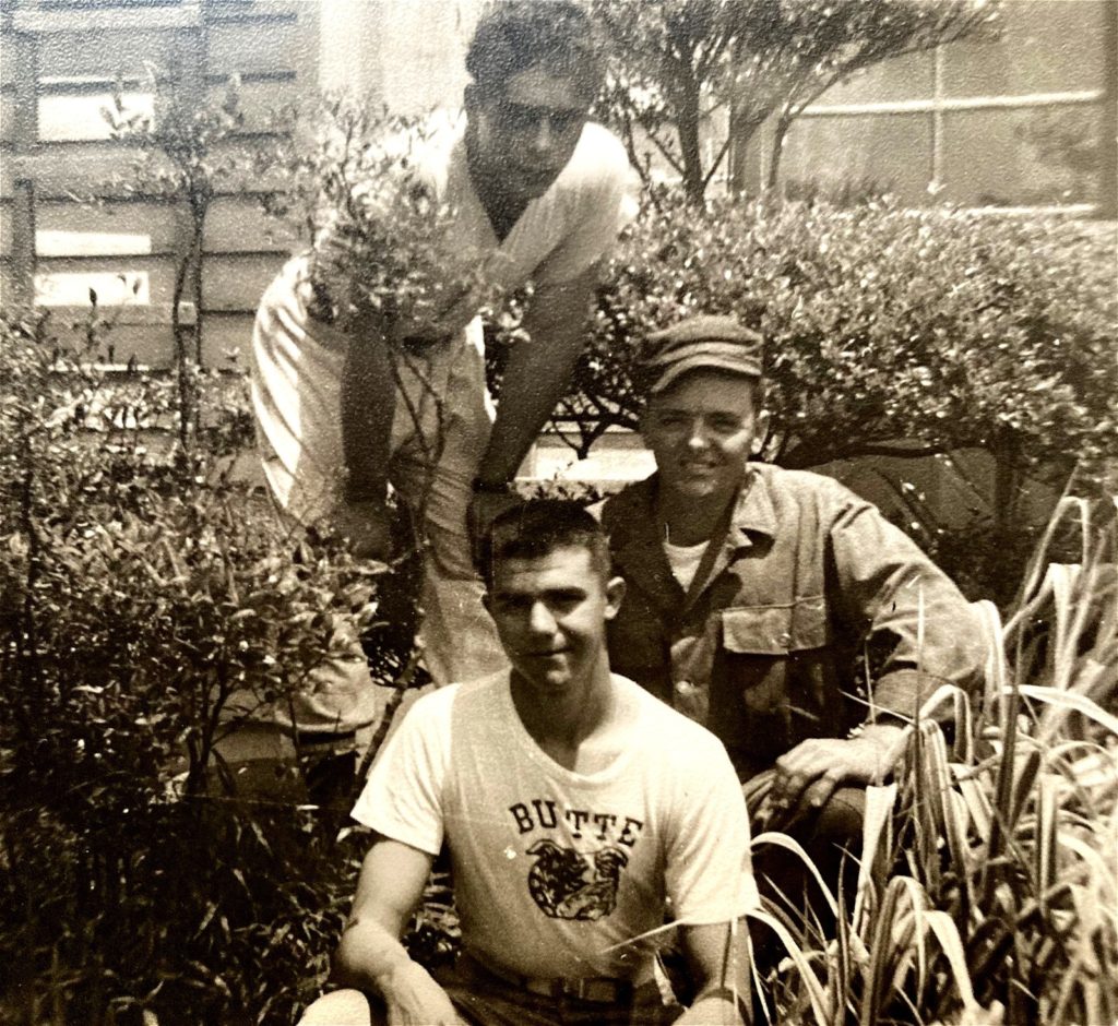 Dan Antonietti and buddies--82nd Field Artillery, 1st Calvary Division, Japan.