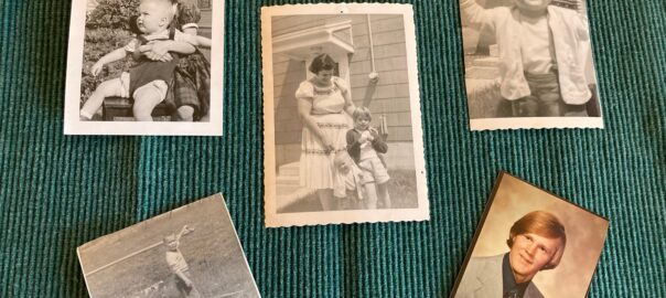 Chris, Kay and Carmen Karlberg, 1950's; Chris Karlberg 1973